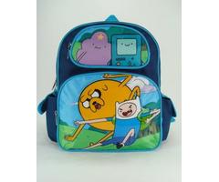 Small Size Blue Fight Adventure Time Backpack - Adventure Time Kids Bag