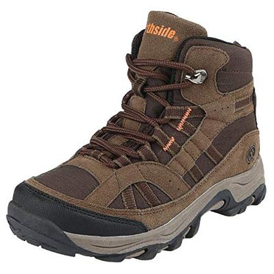 Northside Kid's Rampart Mid Hiking Boot, Medium Brown, 5 M US Big Kid