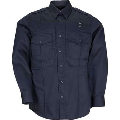 5.11 Men's Taclite Class B PDU Long Sleeve Shirt, Midnight Navy, Medium-Regular