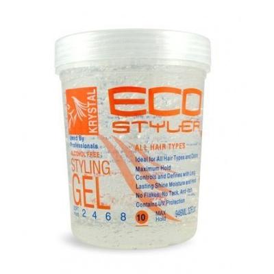 ECOCO EcoStyler Professional Styling Gel Krystal, 32 oz (Pack of 3)