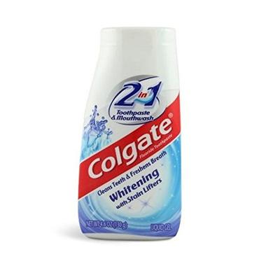 Colgate 2-in-1 Whitening With Stain Lifters Toothpaste 4.60 Oz (Pack of 5)