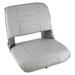 Wise Clam Shell Style Folding Boat Seat, with Cushions, Grey
