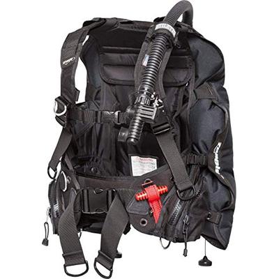 Zeagle Stiletto BCD with the Ripcord Weight System, Black, X-Large