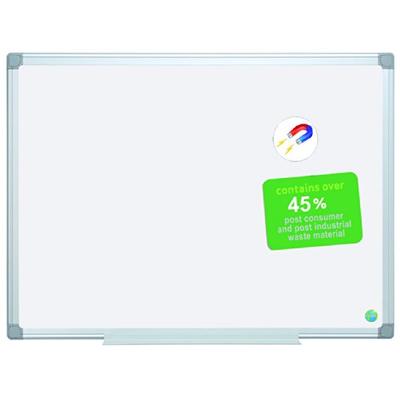 MasterVision Whiteboard Magnetic Earth Dry Erase Board, 36" x 48" with Aluminum Frame