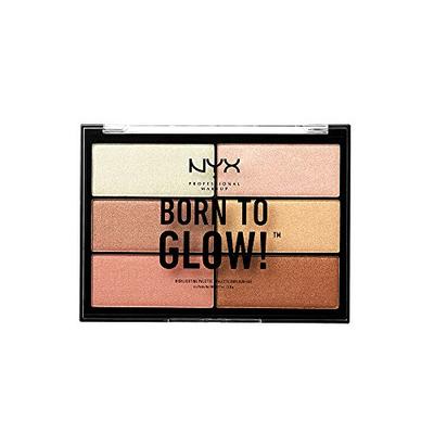 NYX PROFESSIONAL MAKEUP Born To Glow Highlighting Palette, 0.19 Ounce