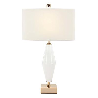 Deco 79 39990 Table Lamp White/Gold