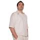 Woodworm Cricket Short Sleeve Men's Sweater White Senior Large