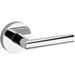 Kwikset 91540-004 Milan Round Hall/Closet Lever in Polished Chrome