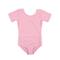 Leveret Girls Leotard Pink Short Sleeve Toddler (2-4)