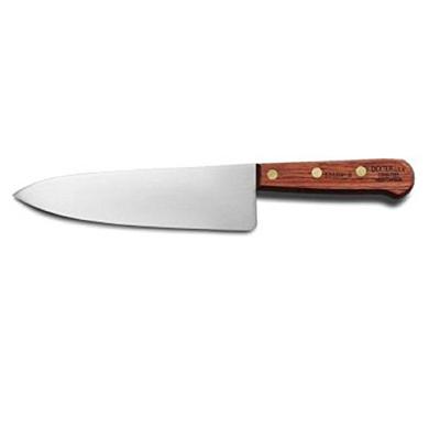 Dexter Russell 8" Blade Cooks Knife, Brown