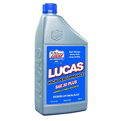 Lucas Oil 10053-6 30w Motor Oil Case/6