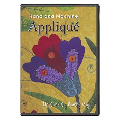 Karen Kay Buckley KKBDVD Hand and Machine Applique The Way DVD Art and Craft Product