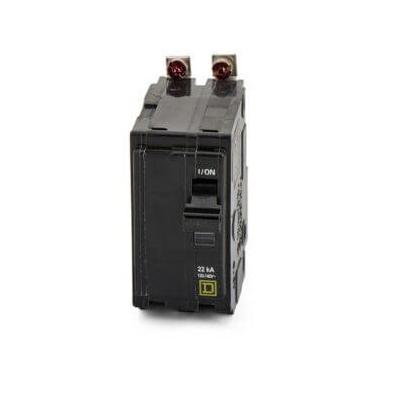 SCHNEIDER ELECTRIC Miniature 120/240-Volt 60-Amp QOB260 Molded Case Circuit Breaker 600V 50A