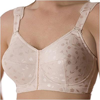 Elila Jacquard Front Hook Support Softcup #1515 Nude 40L