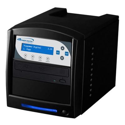 SharkBlu Blu-Ray / DVD / CD Duplicator with 500GB HDD + USB 3.0 + CopyConnect - 1 Target 15x Blu-Ray