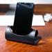 Dacasso Foldable iPhone Holder accessory, Leather in Black | 8 H x 4.375 W in | Wayfair E1011