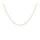 CARISSIMA Gold Women's 9 ct Yellow Gold 20 Twist Curb Chain of Length 51 cm