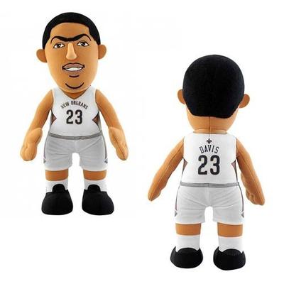 NBA New Orleans Pelicans Anthony Davis Player Plush Doll, 6.5-Inch x 3.5-Inch x 10-Inch, blue