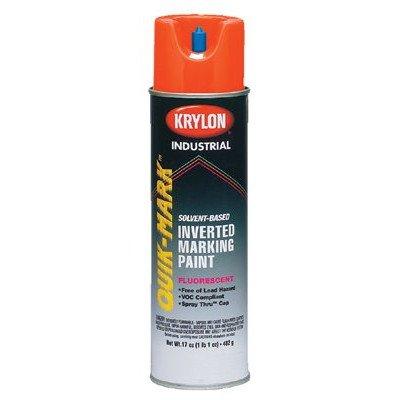 Krylon A03702 Quik-Mark Paint Enamel, 17 oz, Fluorescent Orange (Pack of 12)