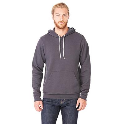 Bodek And Rhodes 01131547 3719 Bella Canvas Unisex Poly-Cotton Fleece Pullover Hoodie Dark Grey - 2X