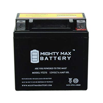 Mighty Max Battery YTZ7S 12V 6AH Replaces Kawasaki KLX450R Husqvarna All Models 04-12 Brand Product