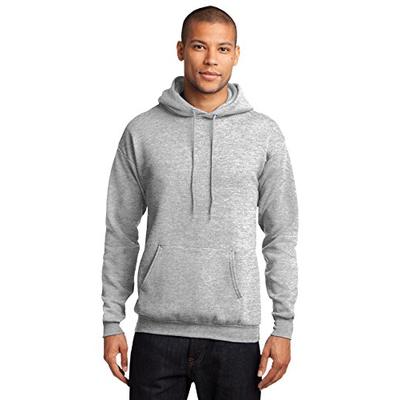 Port & Company Men's Classic Pullover Hooded Sweatshirt XXL Ash