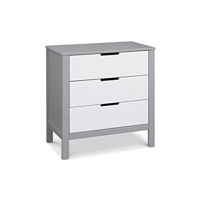 Carter's by DaVinci Colby 3-Drawer Dresser, Grey and White