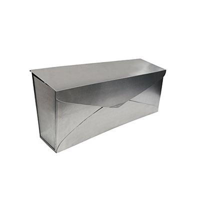 NACH MB-6915SS Envelope Mailbox Stainless Steel - Wall Mounted Post Box, 14.5 x 4 x 8 inch