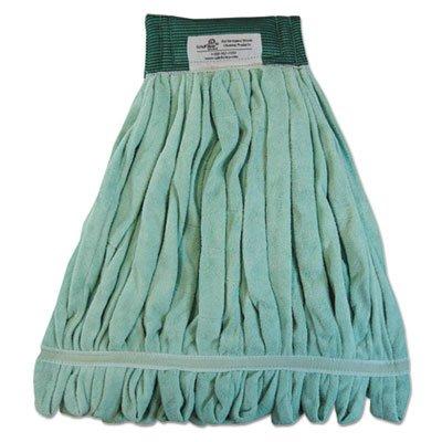 Boardwalk MWTMGCT Microfiber Mop Head Wet Mop Medium Green 12/Carton