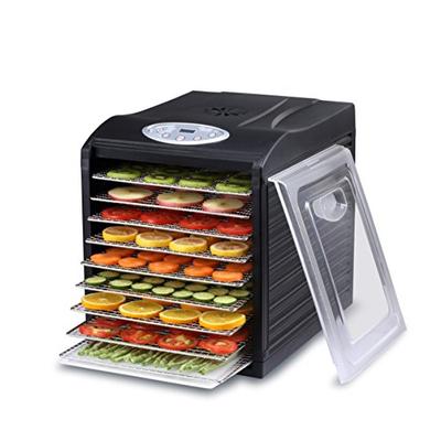 Samson "Silent" 9 Stainless Steel Tray Dehydrator with Digital Controls