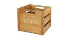 Victrola Wooden Record and Vinyl Crate