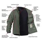 Rothco Concealed Carry Soft Shell Jacket, Olive Drab, XL screenshot. Men's Jackets & Coats directory of Men's Clothing.