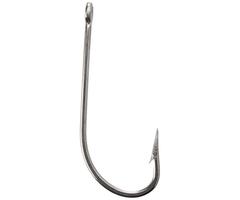 Mustad 34007 Classic O' Shaughnessy Stainless Steel Forged Hook (100-Pack), Size 5/0