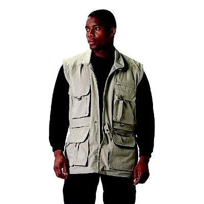 Rothco Safari Jacket - Khaki, Medium