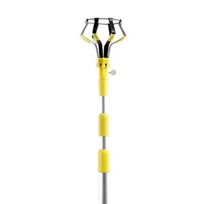Designers Edge E3001 Light Bulb Changing Kit with 11-Foot Metal Telescopic Pole, Baskets, Suction Cu