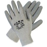 Memphis Glove 9688L Flex Tuff-II Latex Coated Gloves, Large, Gray (Pack of 12) screenshot. Safety & Security directory of Home & Garden.