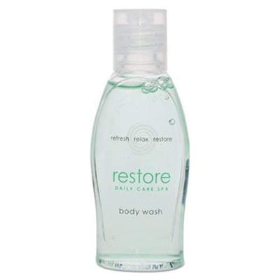Dial Restore Body Wash, Clean Scent, 1 oz Bottle, Clear, DIA00027 (Case of 288)