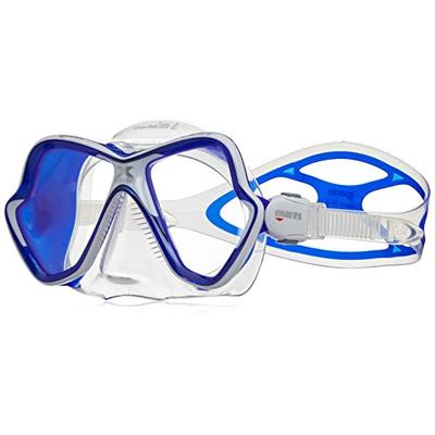 Mares X-Vision Ultra Liquid Skin Dive Mask, Clear/Blue
