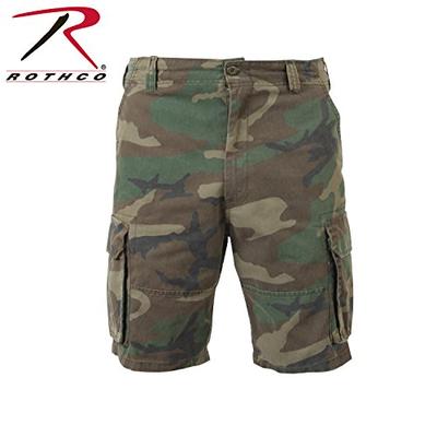 Rothco Vintage Paratrooper Shorts, Woodland, 2X