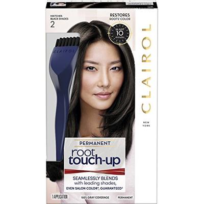 Clairol Permanent Root Touch-Up, Black [2], 1 ea (Pack of 3)