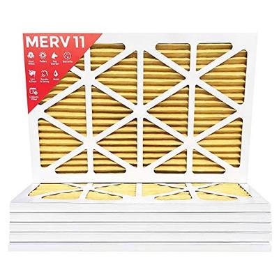 14x25x1 MERV 11 ( MPR 1000 ) Air Filters for AC and Furnace. Qty 6