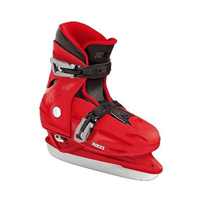 Roces 450518 Kids Model MCK II H Ice Skate, US 9-12jr, Black/Red