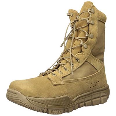 Rocky Men's RKC042 Military and Tactical Boot, Coyote Brown, 11.5 M US