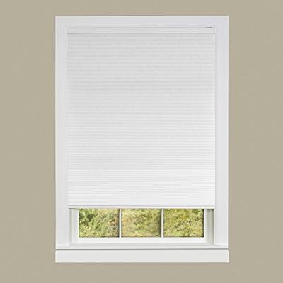 Achim Home Furnishings Honeycomb Pleated Cordless Window Shade, 36 by 64-Inch, White