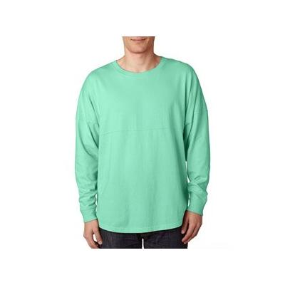 J. America Ladies Game Day Jersey Long Sleeve T-Shirt - Mint Green
