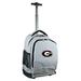 Denco NCAA Georgia Bulldogs Expedition Wheeled Backpack, 19-inches, Grey