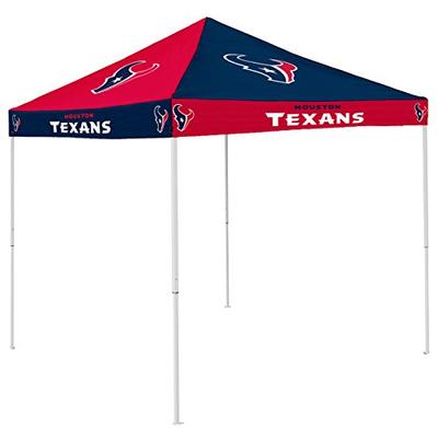 Logo Brands NFL Houston Texans Checkerboard Tent Checkerboard Tent, Navy, One Size
