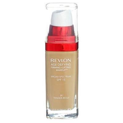Revlon Age Defying Firming + Lifting Makeup, Tender Beige [20] 1 oz (Pack of 4)