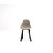 Inbox Zero Adairis 18" W Fabric Seat Waiting Room Chair Wood/Metal in Pink/Gray/Black | 32 H x 18 W x 22 D in | Wayfair
