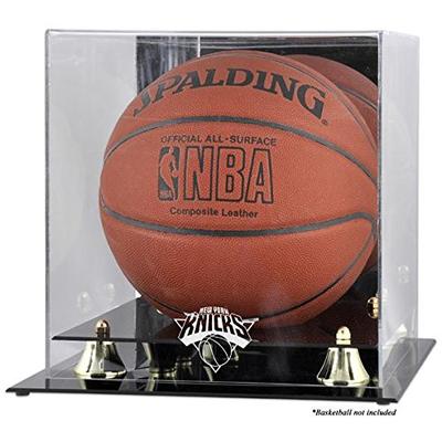 New York Knicks Golden Classic Logo Basketball Display Case